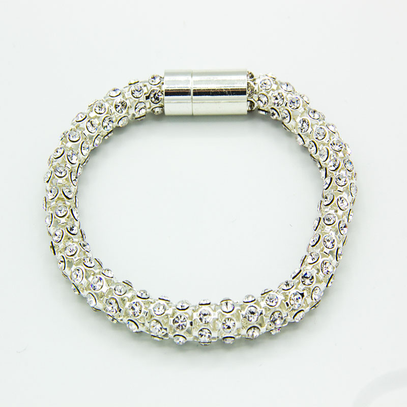 crystal diamante bracelet
