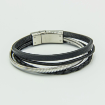 Multi Strand leather bracelet