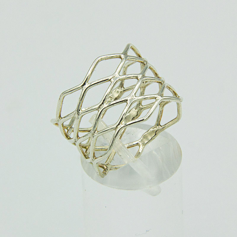 Silver Weave Ring