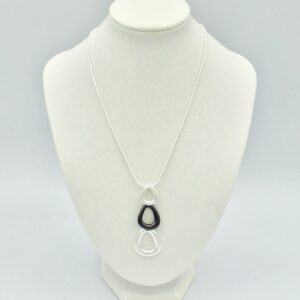 Unique three pear shape pendant